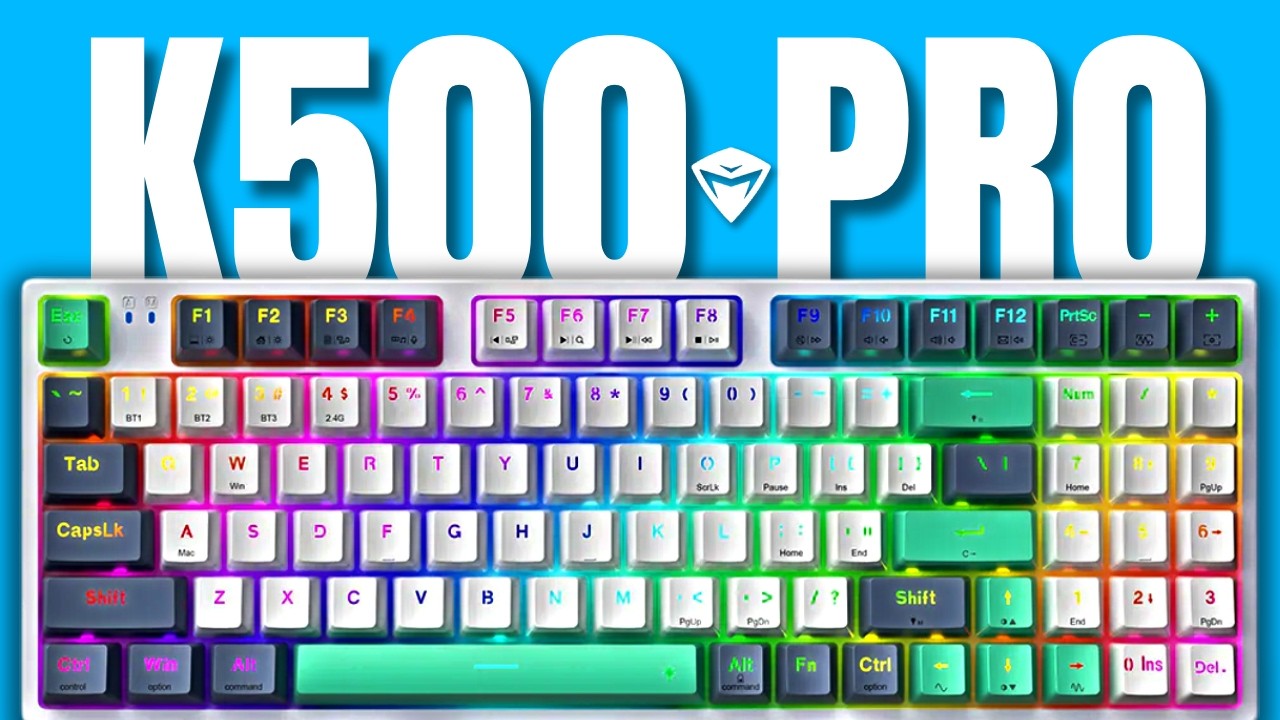 Compre el teclado gamer más vendido de mercado libre | Machenike K500 Pro