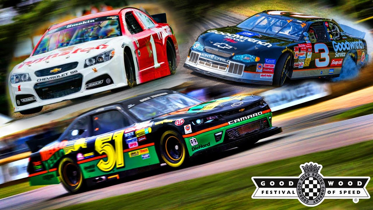 NASCAR at Goodwood Festival Compilation