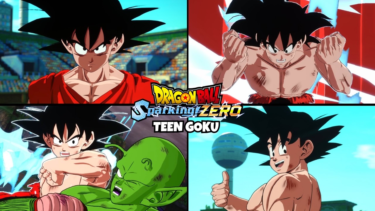 Teen Goku's NEW Playable Character | Dragon Ball Sparking Zero Mods