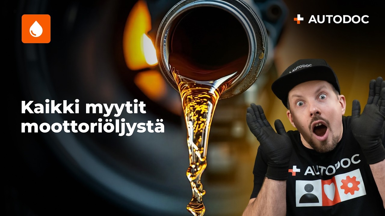 Moottoriöljyjä koskevat myytit, jotka on kumottava