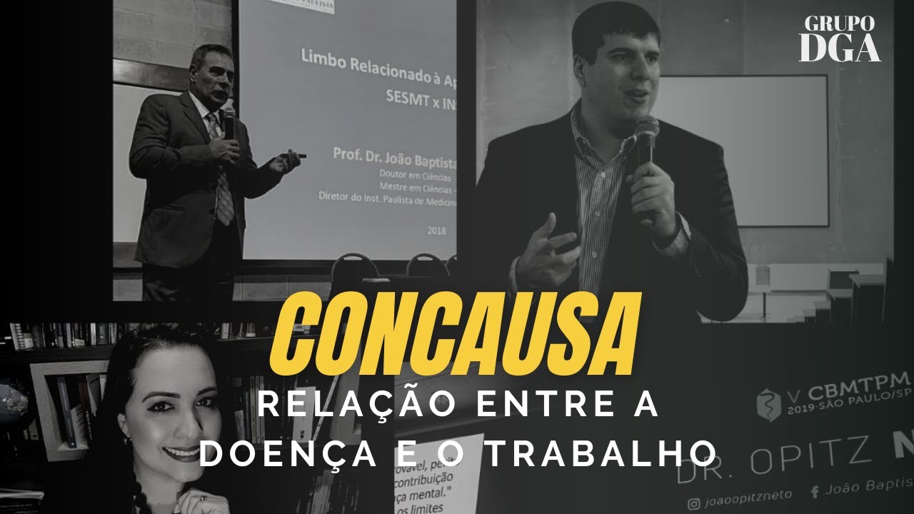 Concausa - quando uma doen&ccedil;a pode ser considerada como tendo rela&ccedil;&atilde;o concausal com o trabalho