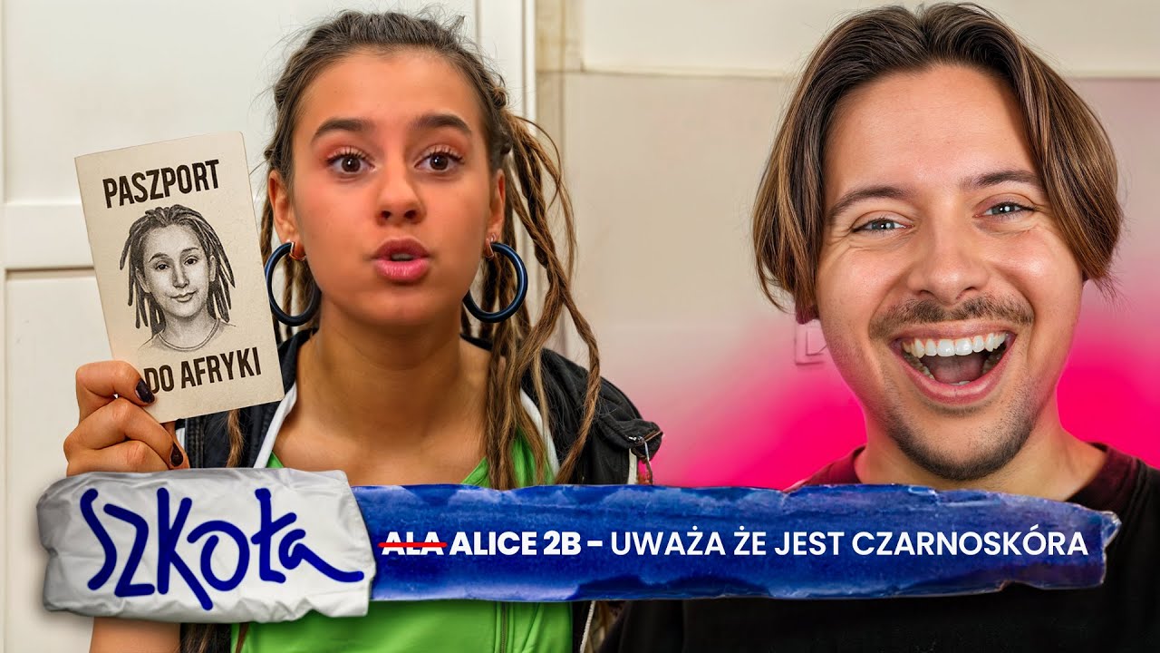 SZKOŁA - UDAJE ŻE JEST CZARNO-SKÓRA (nie jest) XD