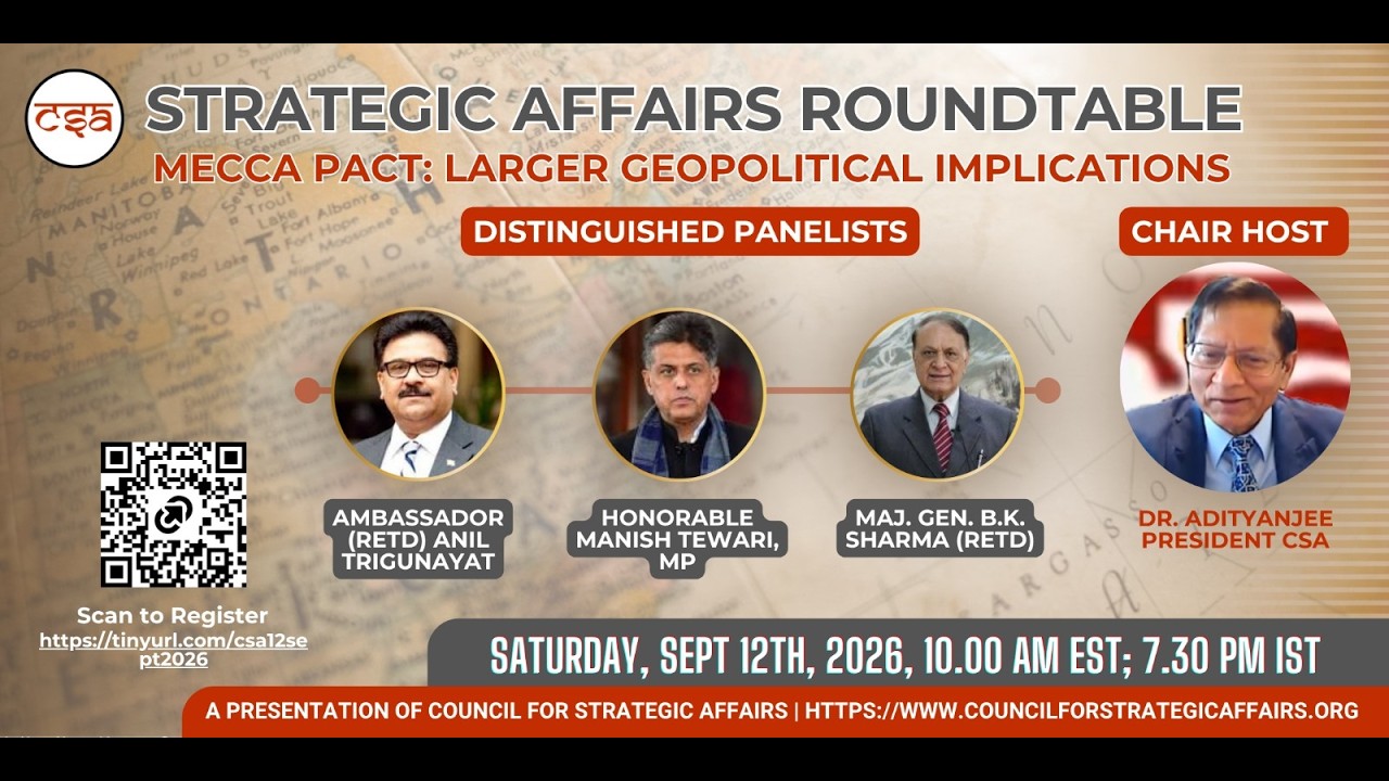 Strategic Affairs Round Table titled 