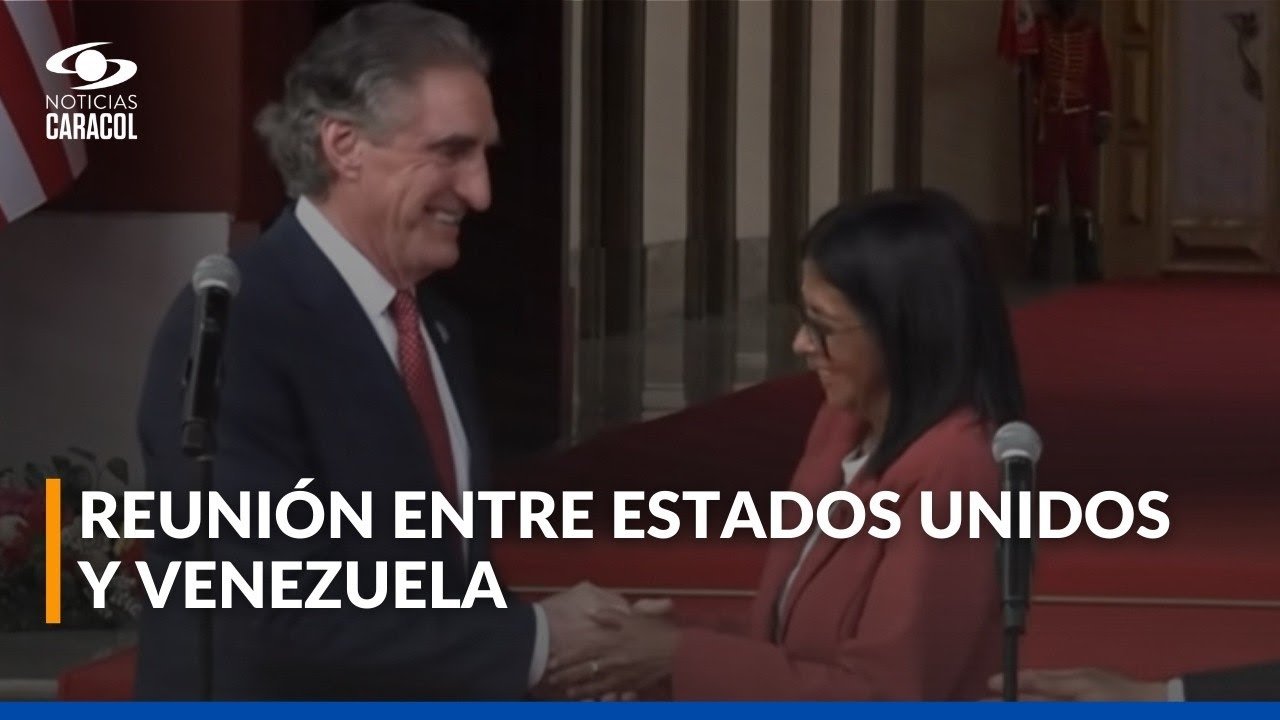 “Paz y estabilidad”: secretario del Interior de EE. UU. tras reunión con Delcy Rodríguez