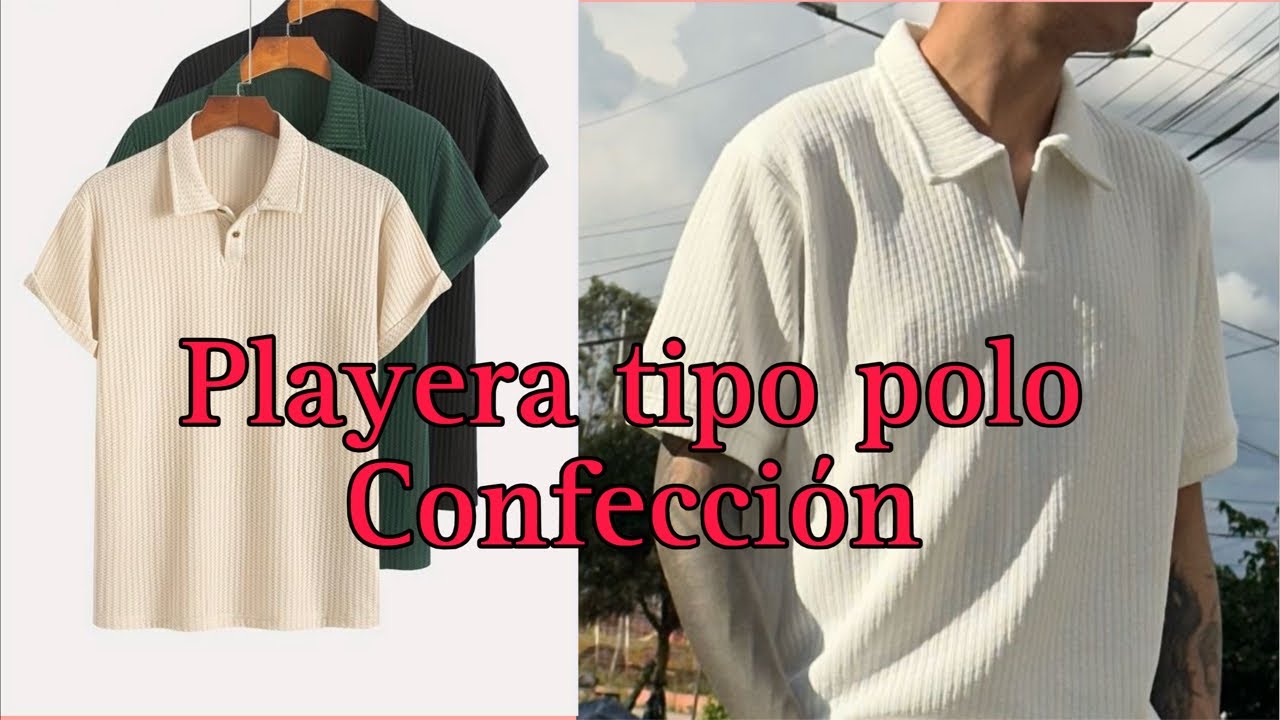 Confección de playera tipo polo clase # 2