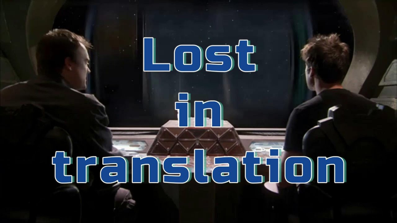 Stargate Atlantis - Lost in translation