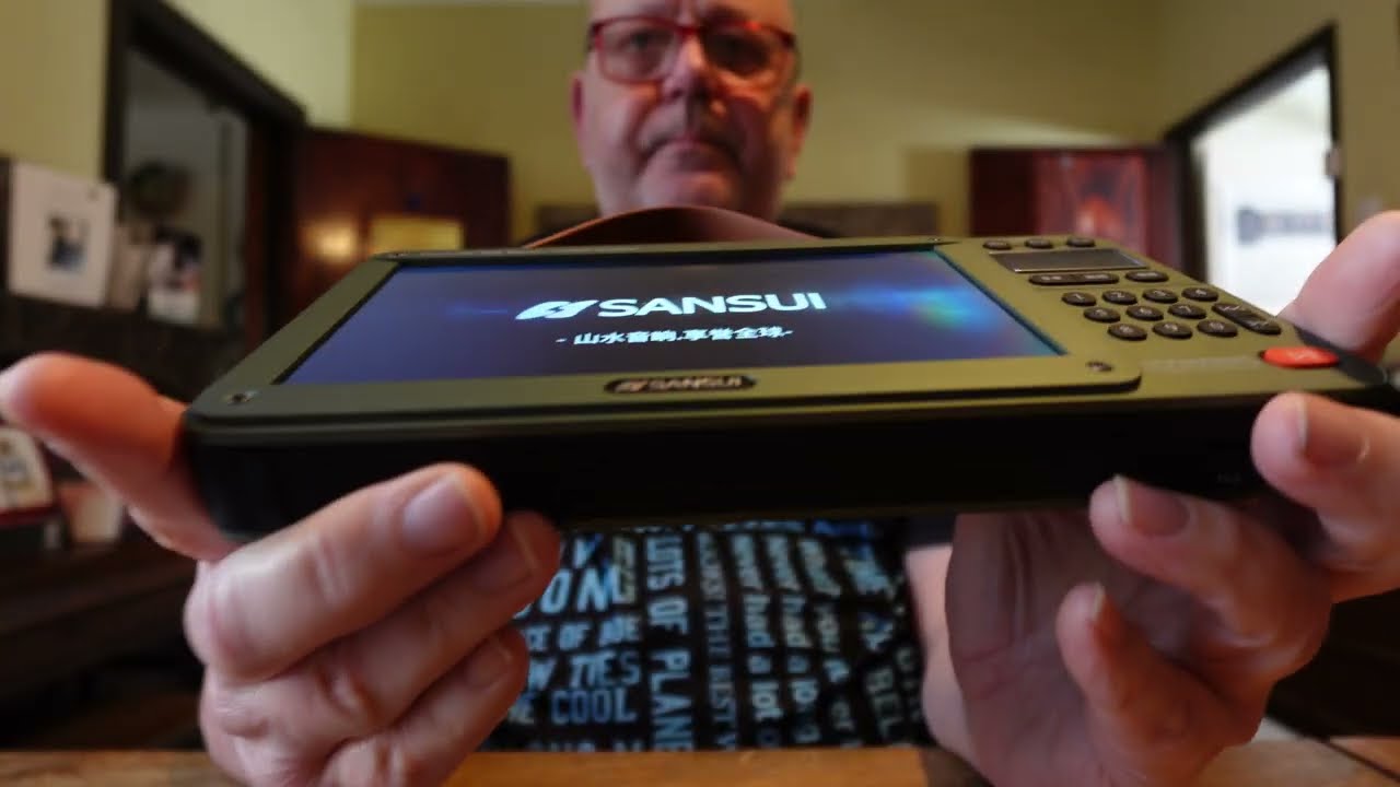 SANSUI F51 - a dirt cheap radio/Bluetooth/Video player with a 7