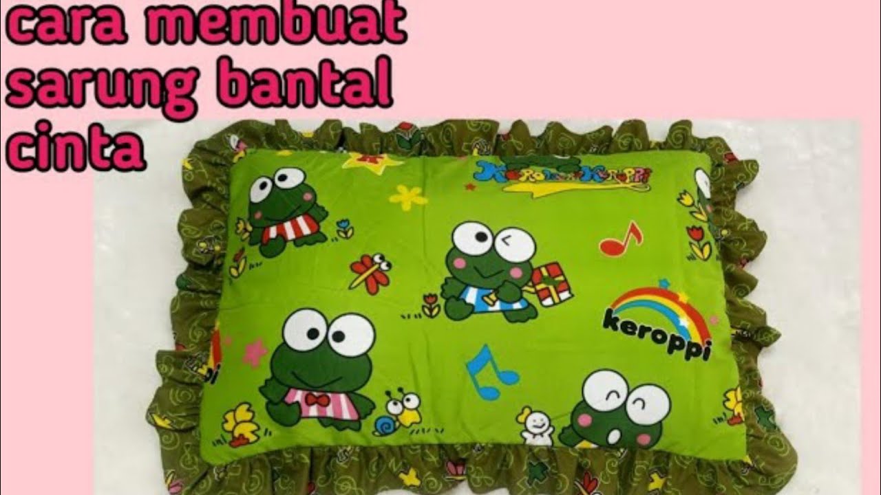 Sarung Bantal & Sarung Bantal DIY | Cara Membuat Bantal dengan cepat