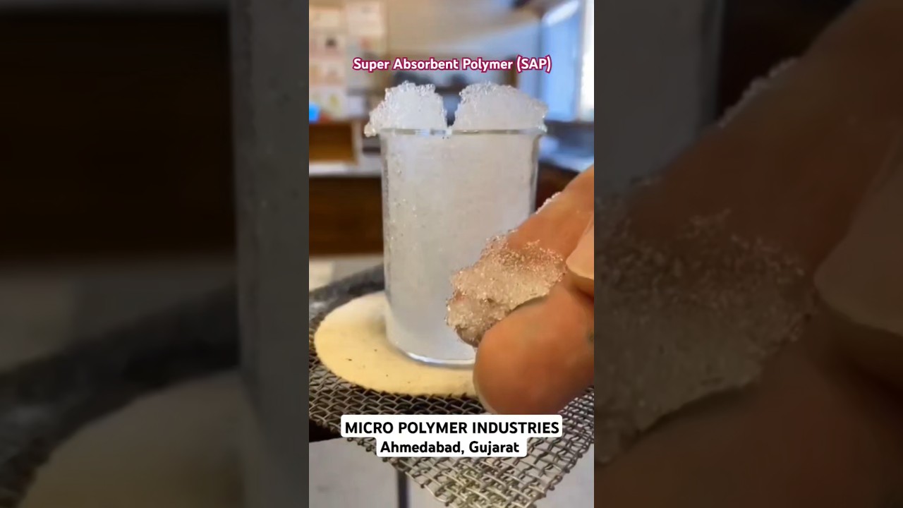 Super Absorbent Polymer (SAP) @micropolymerindustries