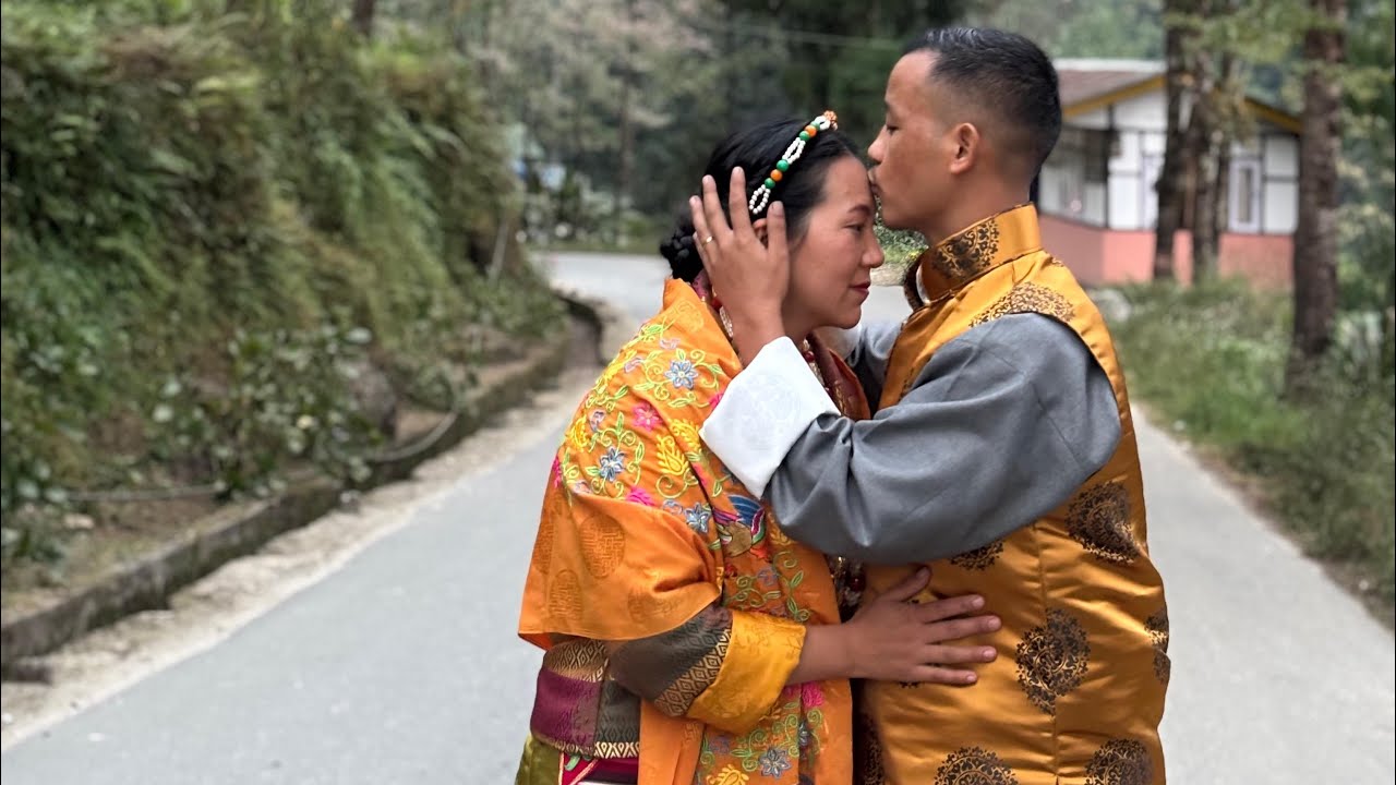 Chewang dolma Bhutia weds Rinzingla Lepcha Sikkimese wedding#wedding #traditional #culture
