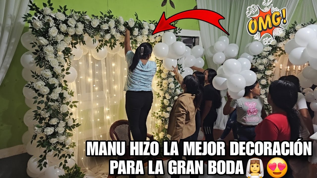 Empezo La Gran Decoración Para La Grán Boda En Casa De DOÑA TINA👰‍♀️😱Esto Sera Una Gran Fiesta Vean🤭