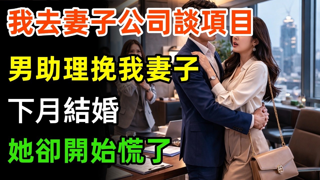 我去总裁妻子公司谈二十亿项目，男助理挽我妻子:下月结婚到时候记得来喝喜酒!我沉默不语她却开始慌了