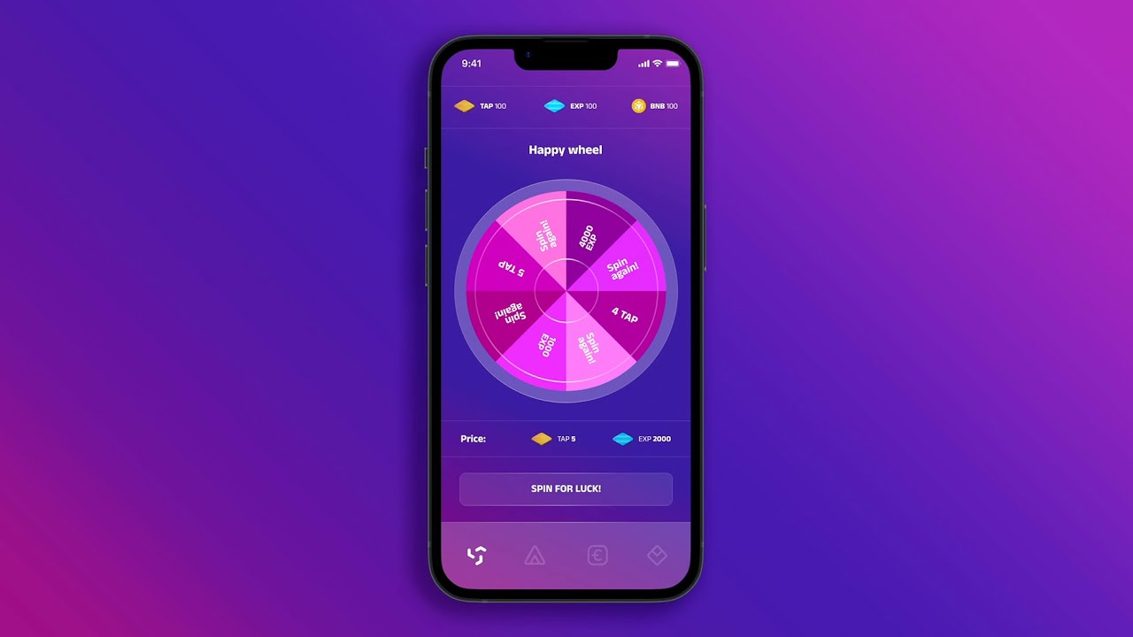TapCoin &mdash; Web3 ecosystem | Full-service mobile app development