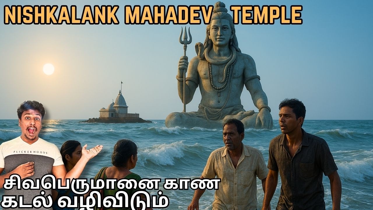 𓉸🚩🪘நடுக்கடல்ல சிவன் கோவில் குஜராத்| Nishkalank Mahadev Temple | Gujarat Vlog |  Tamil Travel vlog