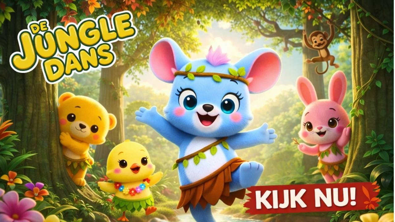 De Jungle Dans! 🌴 Kinderliedje over de Dierentuin & Jungle | Welo & Vriendjes #welotoonsnl
