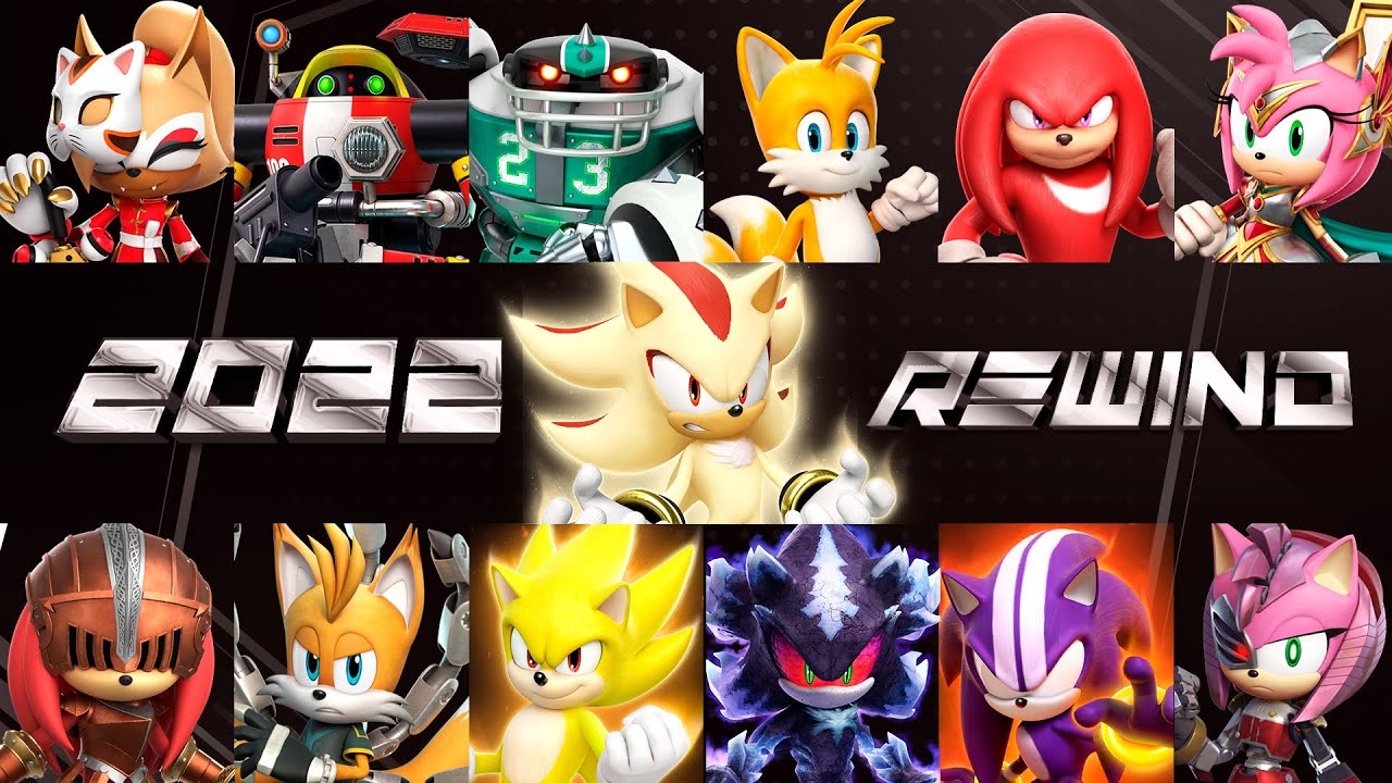 2022 RECAP CHARACTERS - Sonic Forces Speed Battle