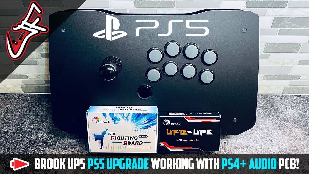 PS5 Upgrade for Brook's PS4+ Audio PCB