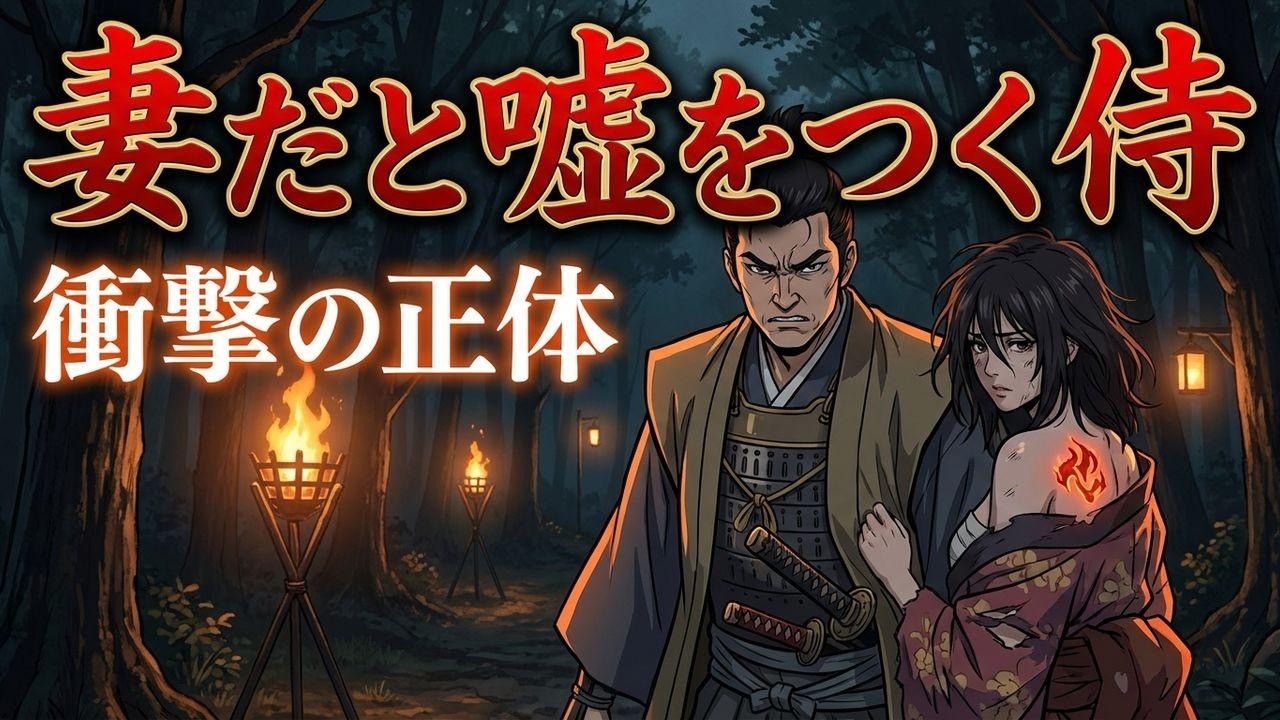 「俺の妻だ」と嘘をつく侍！逃亡娘の肩に刻まれた残酷な刻印と、国を揺るがす禁断のミッション