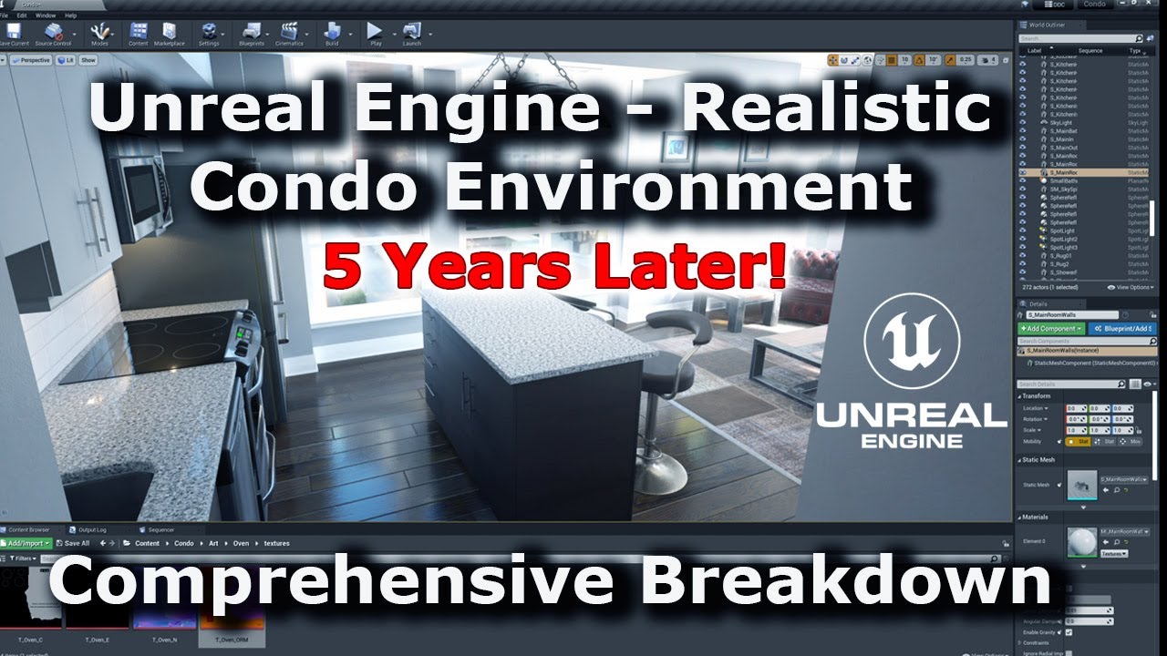 Unreal Engine - Realistic Condo Environment: A Comprehensive Workflow and Asset Breakdown