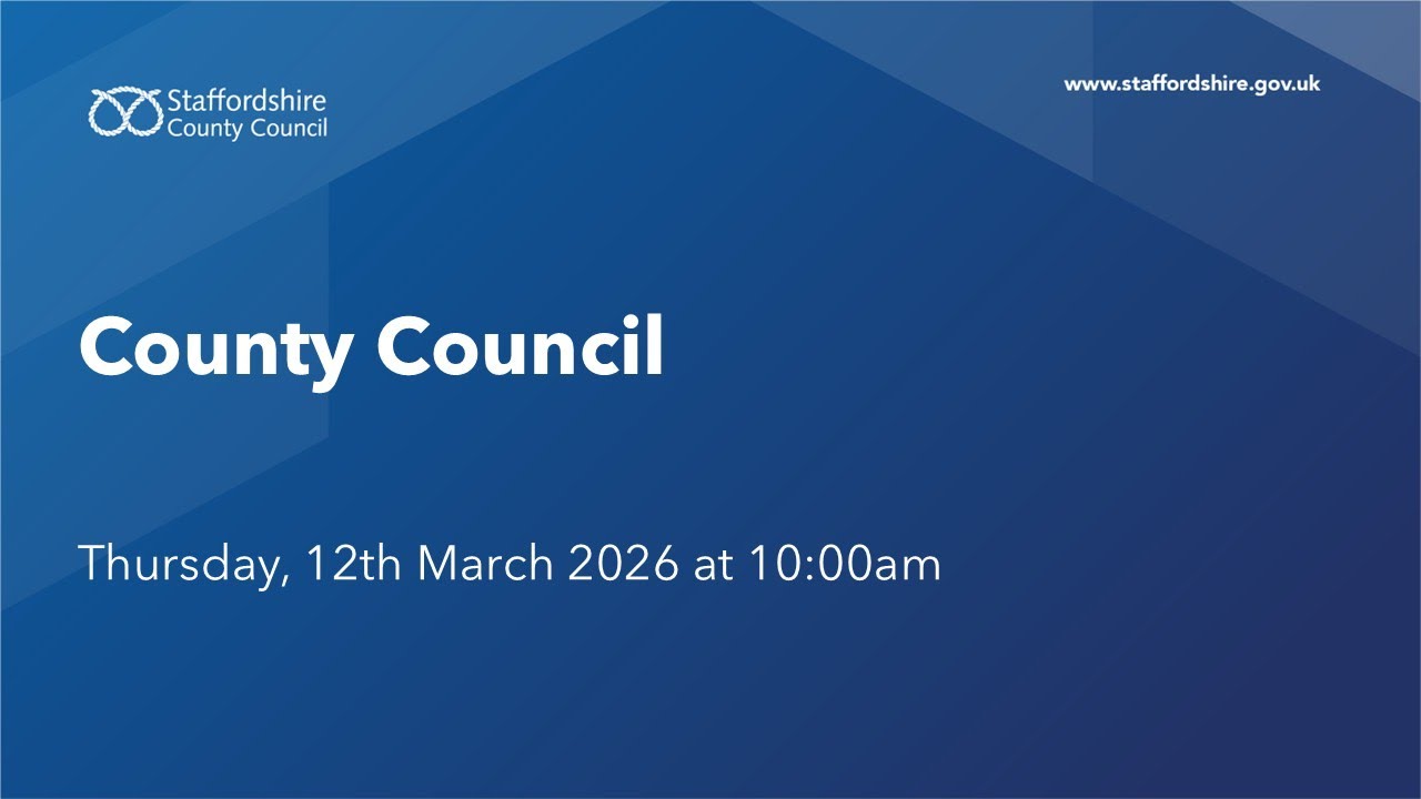 County Council. Thursday, 12th March 2026 at 10:00am