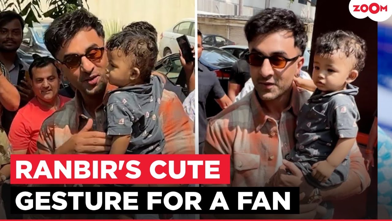 Ranbir Kapoor's CUTE gesture wins hearts; Fans call him 'HUMBLE KAPOOR'