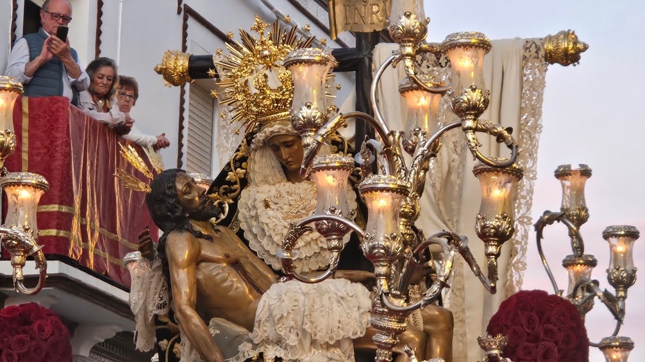 Virgen de los dolores Rota - Jueves santo semana Santa 2025