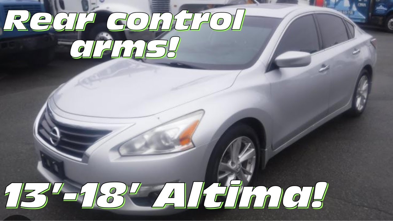 Замена задних рычагов подвески Nissan Altima 13-18!