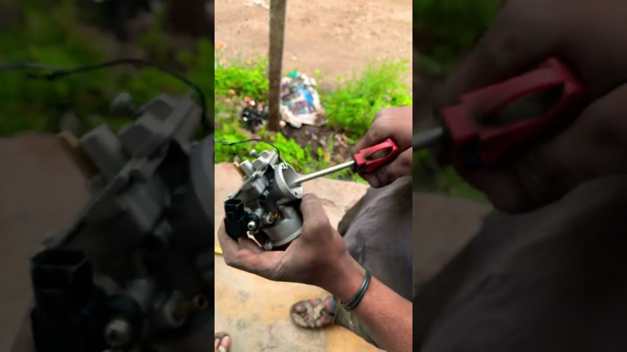 Yamaha fz carburetor cleaning #yamaha #macanic #bike # #youtubeshorts #viral