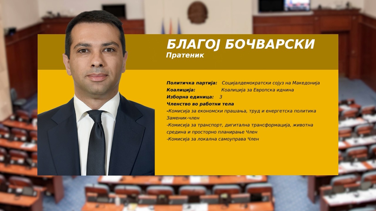 Серијал емисии „Ваш пратеник“- Благој Бочварски