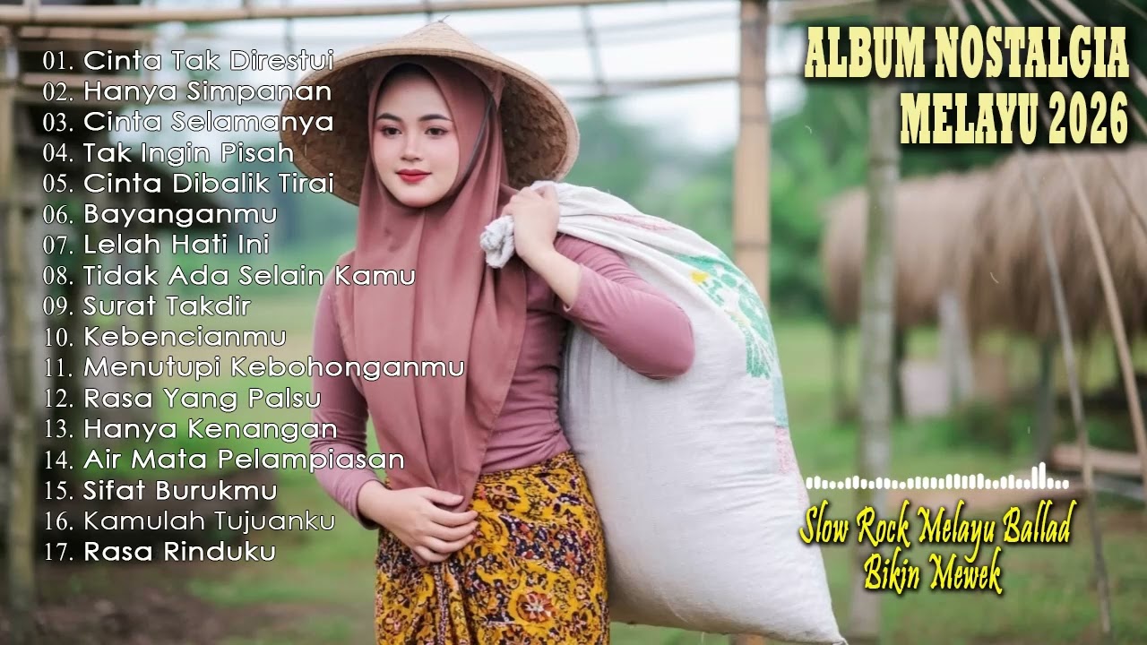 Lagu Slow Rock Melayu Terbaru 2025 - Sedih Menyayat Hati - Lagu Pop Melayu - Menunggu Dalam Luka