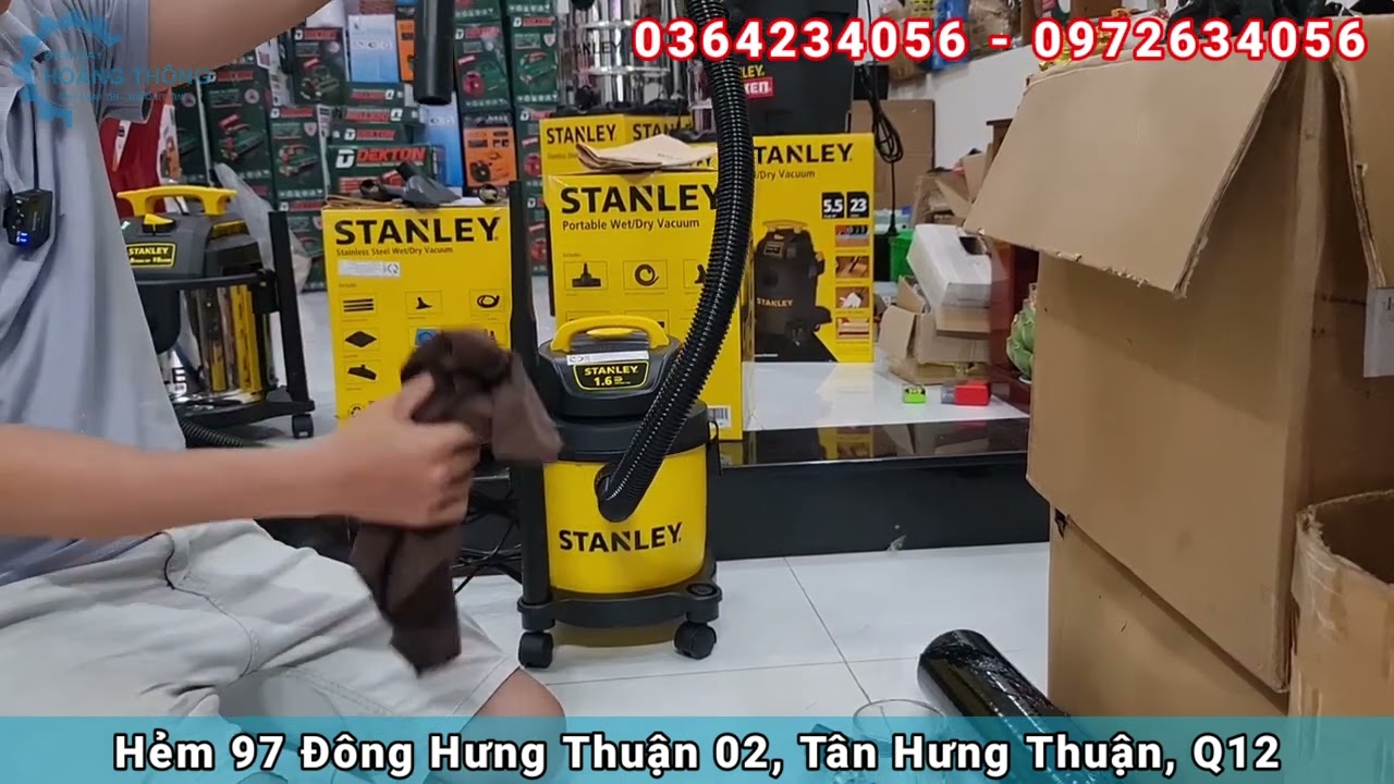 Máy hút bụi Stanley mini