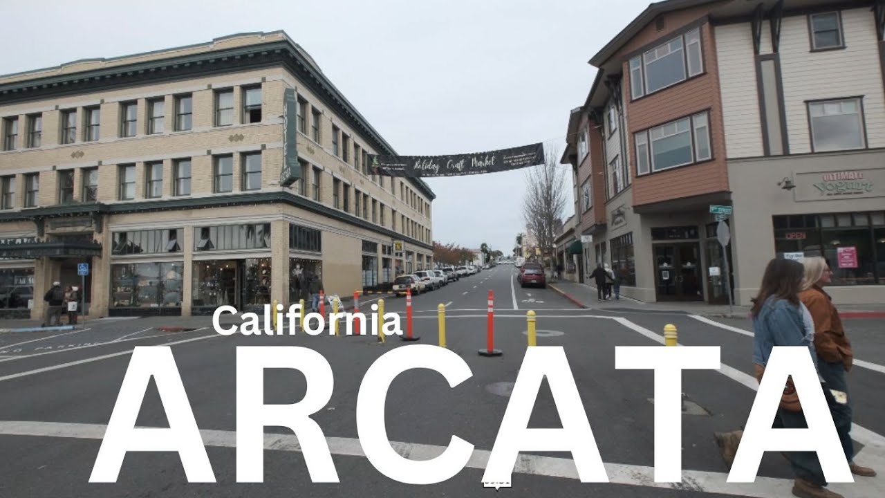 Arcata California on a Raw Saturday Walk | homeless | Victorian Buildings