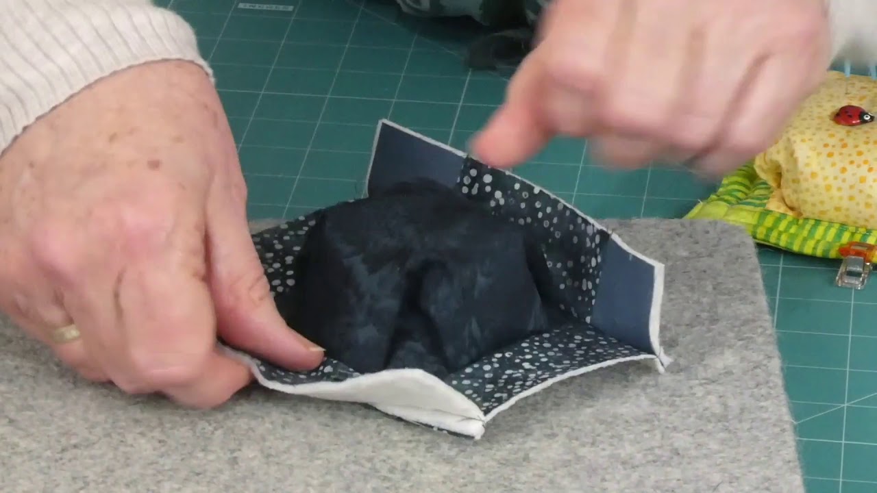 Pin Cushion projects - Project 15 - Raised Square Pin Cushion