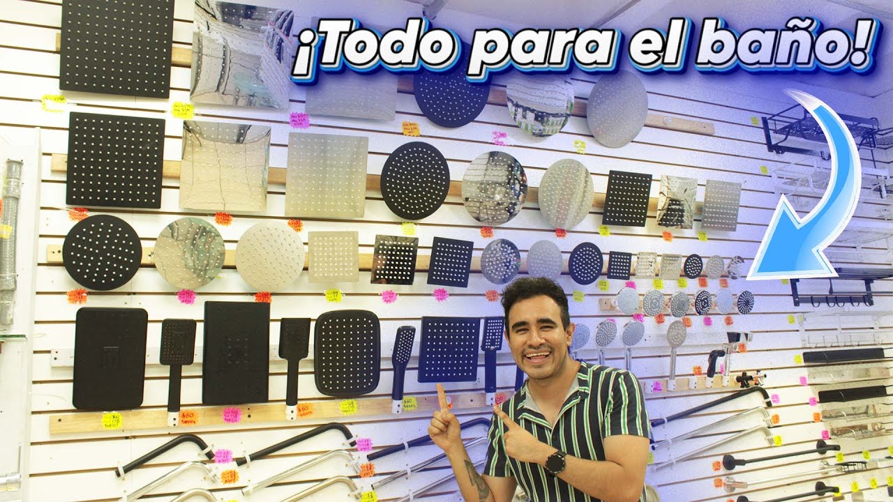 ARTÍCULOS PARA BAÑO🚿💦 en Plaza Izazaga 89 | Lavabos | Espejos | Regaderas