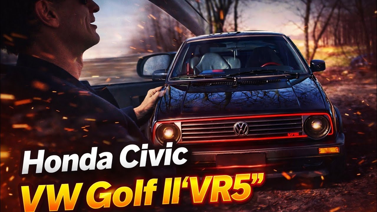Poczciwa  Hondą Civic 1.4 VIGen oraz Golf II 