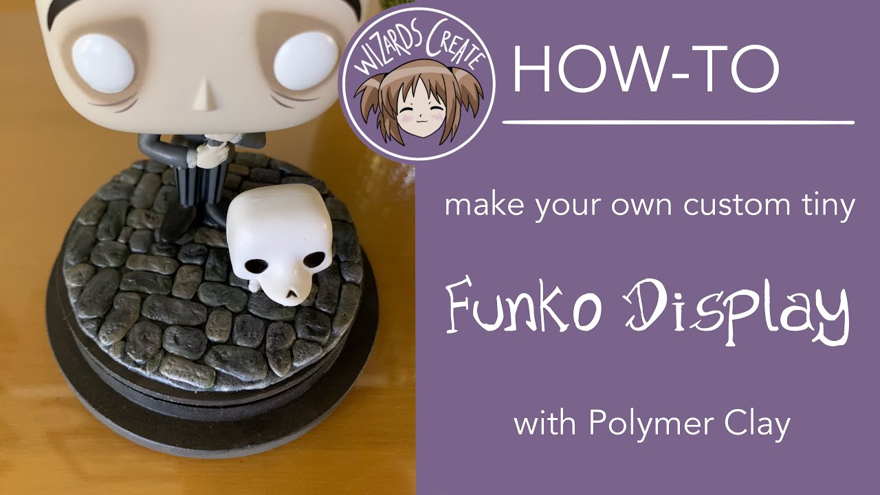 DIY | How I made a portable Funko display with Polymer Clay