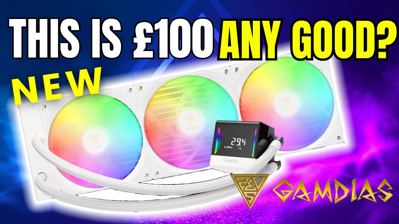 Обзор процессорного кулера GAMDIAS Chione E4 420MM Aio! Хороший?