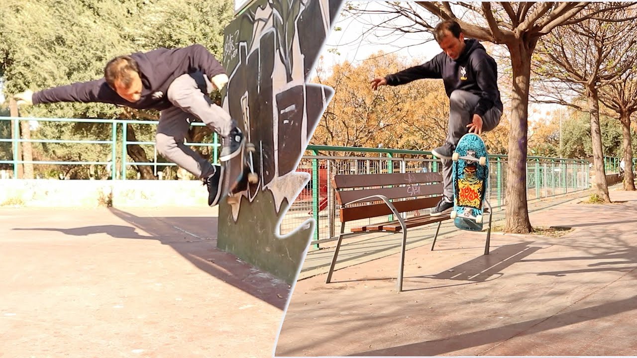 SKATEBOARDING OLD SCHOOL con TOM KNOX SANTA CRUZ SKATEBOARDS