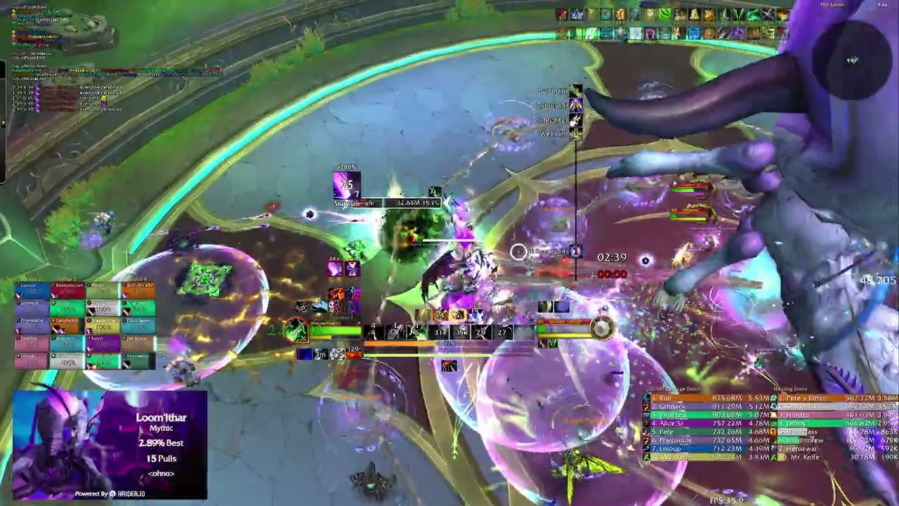 ohno vs. Mythic Loom'ithar - Assassination Rogue PoV