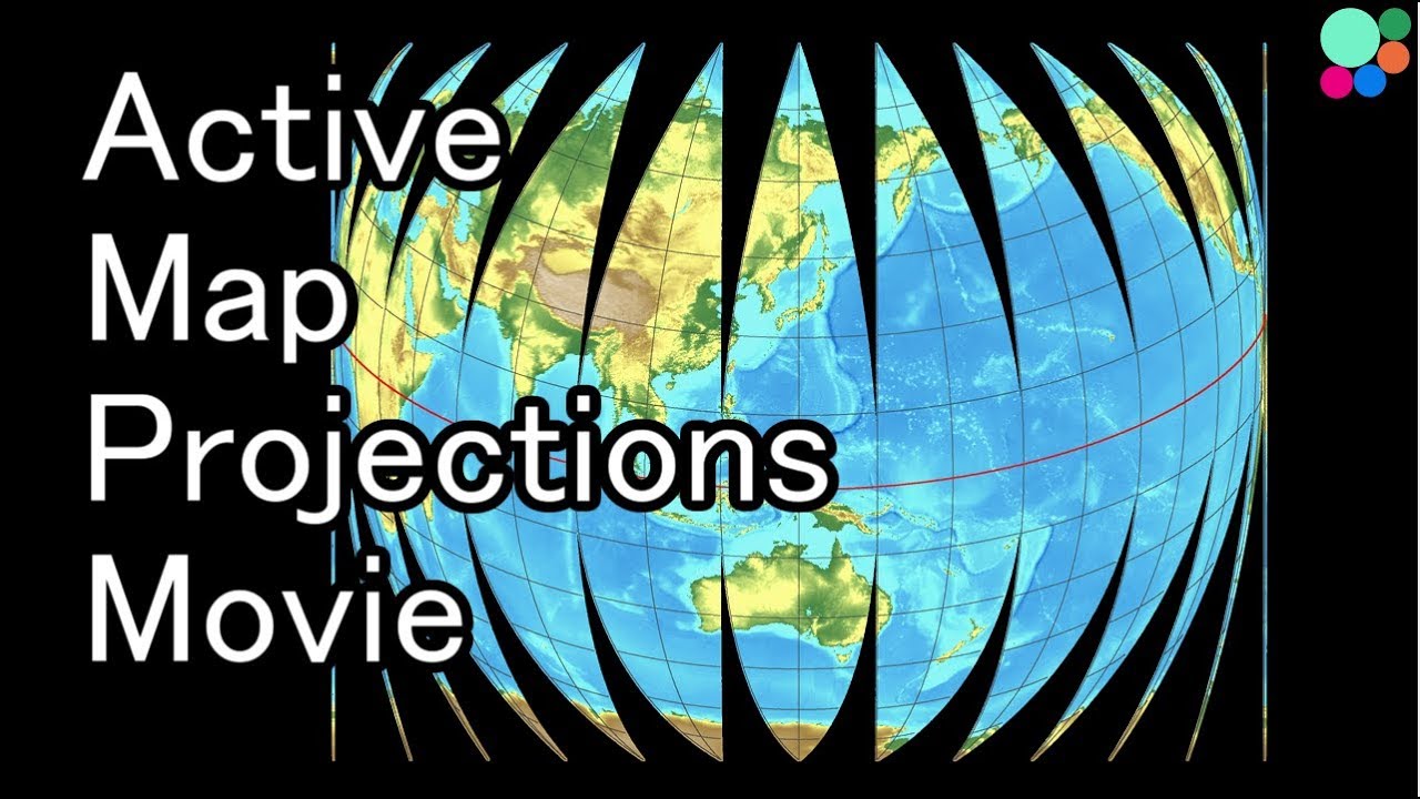 Active Map Projections Movie
