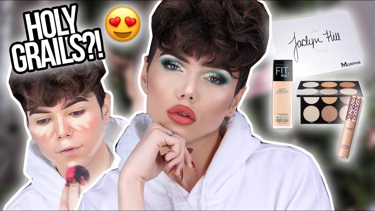 FULL FACE OF HOLY GRAILS?! + Holiday Glam Makeup Tutorial (Xmas Week Day 4) | Thomas Halbert