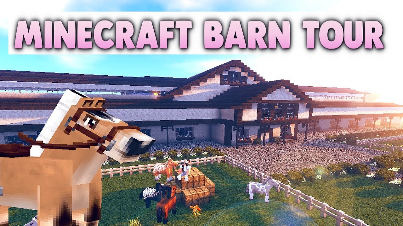 Экскурсия по амбару Minecraft &mdash; Grand Oak Stable