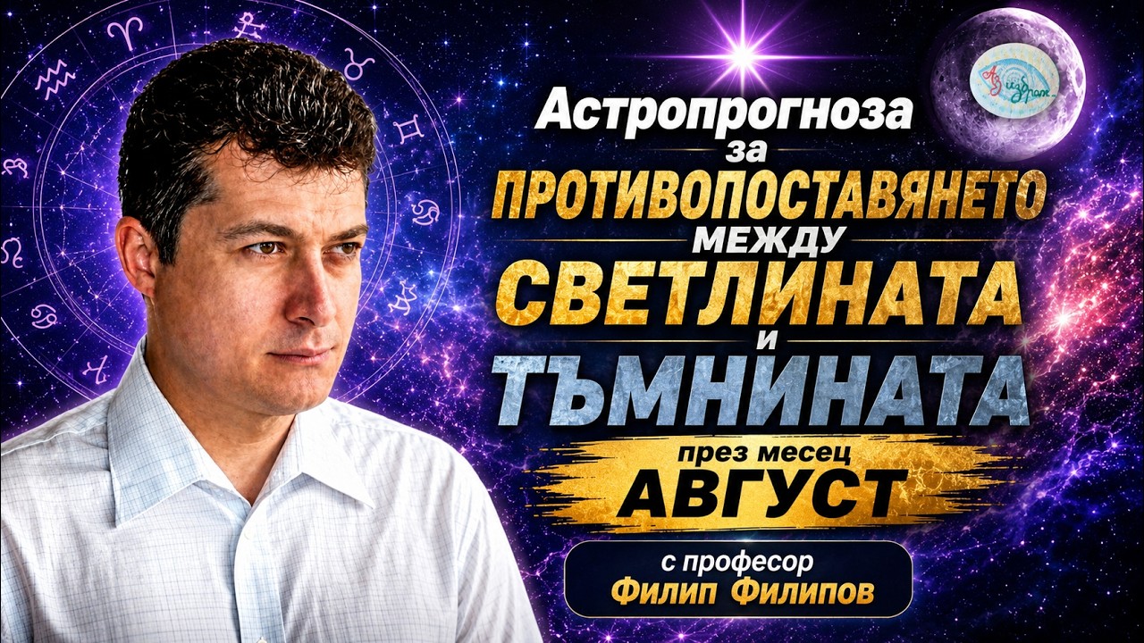 Мощността на противопоставянето между светлината и тъмнината на месец август!
