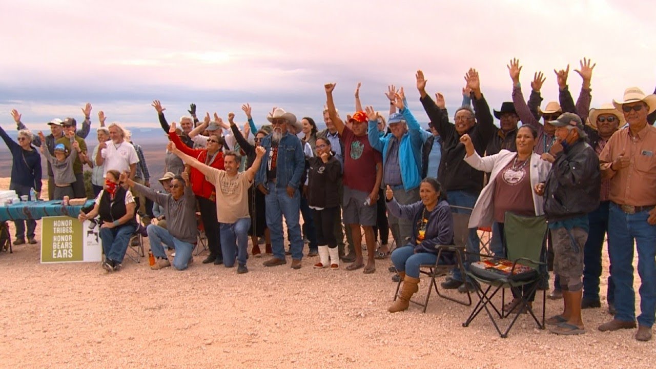 Overjoyed celebration in Bears Ears over Biden announcement