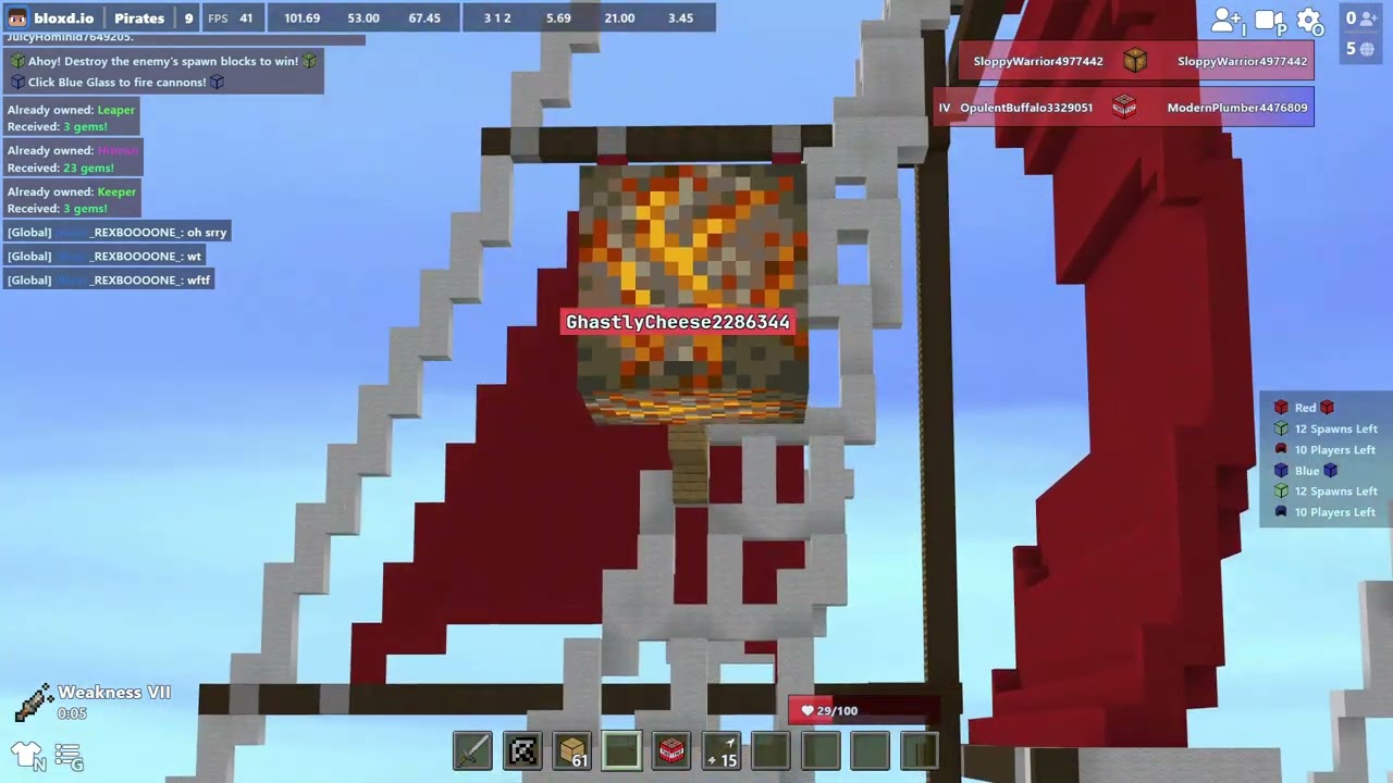 pirates again hahah (red is cooked)