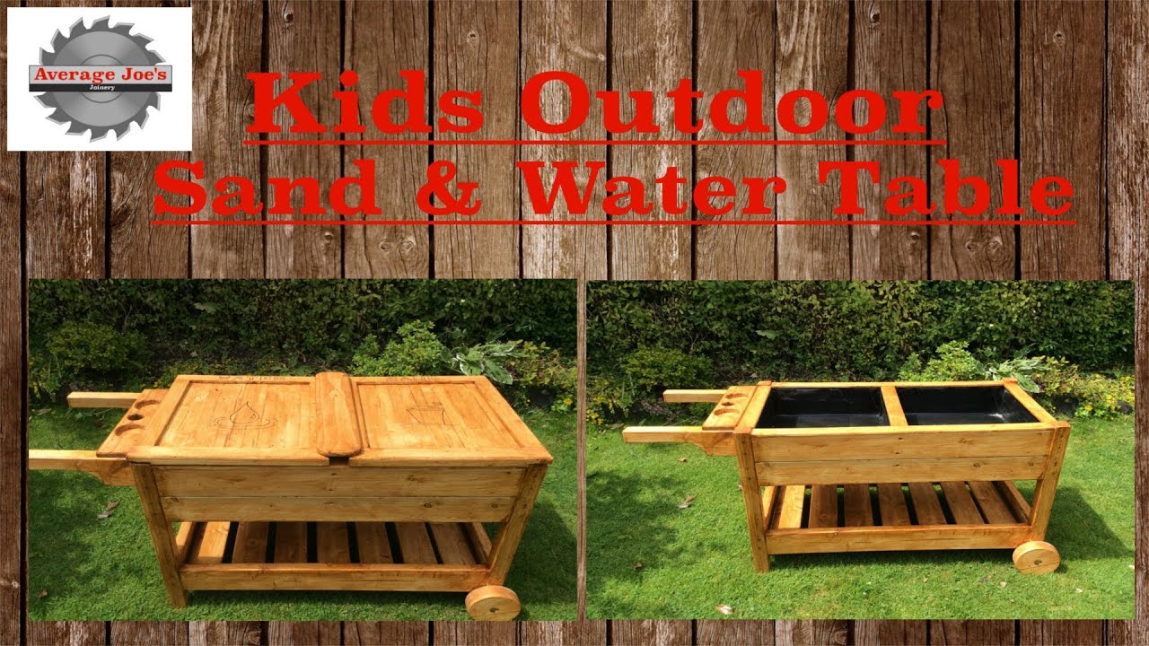 Kids Outdoor Sand & Water Table