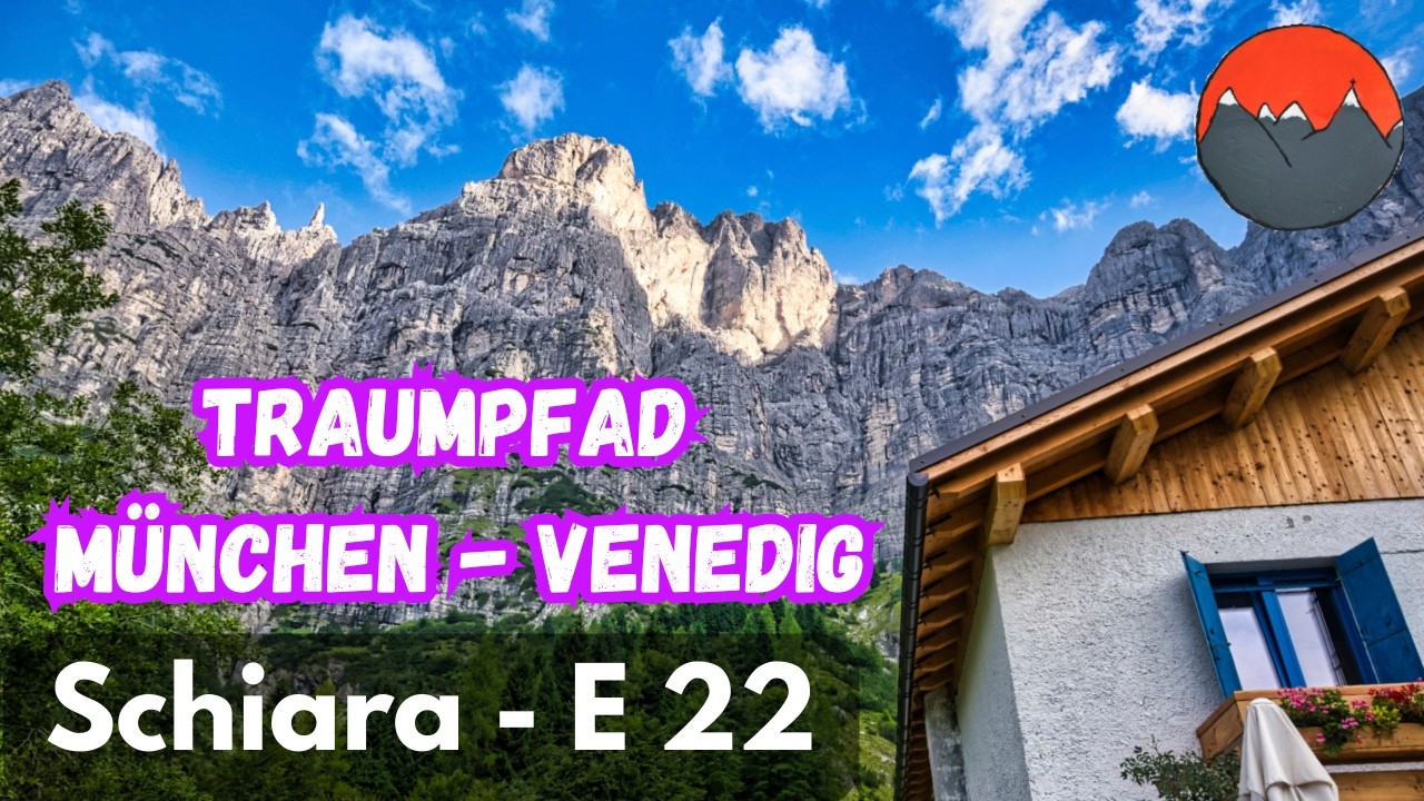 #TRAUMPFAD M&uuml;nchen-Venedig: Abenteuer in der Schiara - Via Ferrata Marmol  - Etappe 22