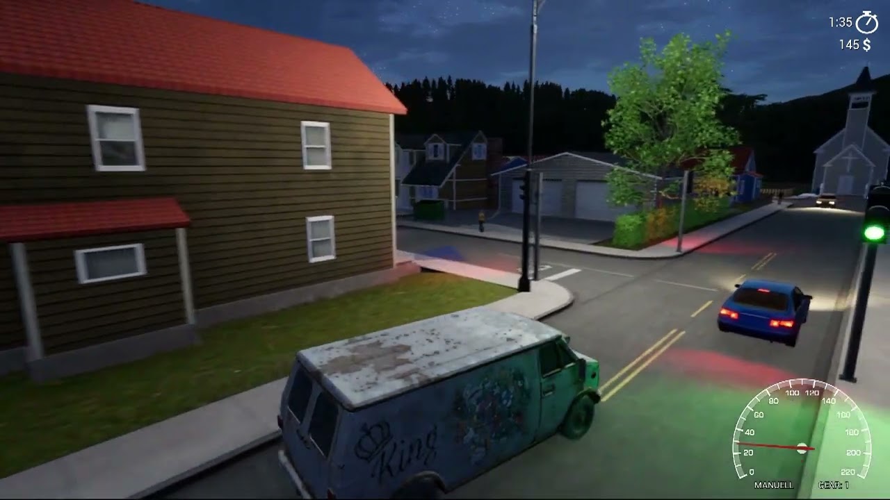 Delivery Driver: The Simulation (Longplay Part 2 - Old Van)