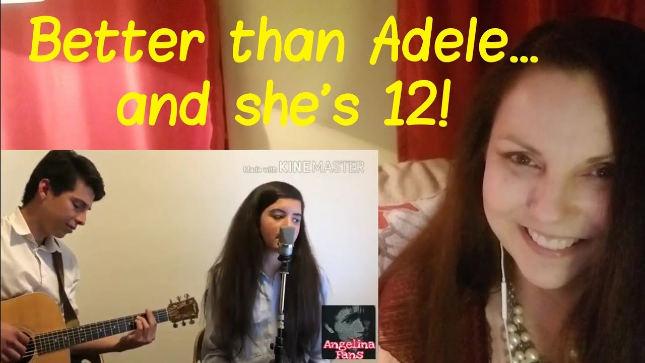 Angelina Jordan REACTION (A Million Years Ago)