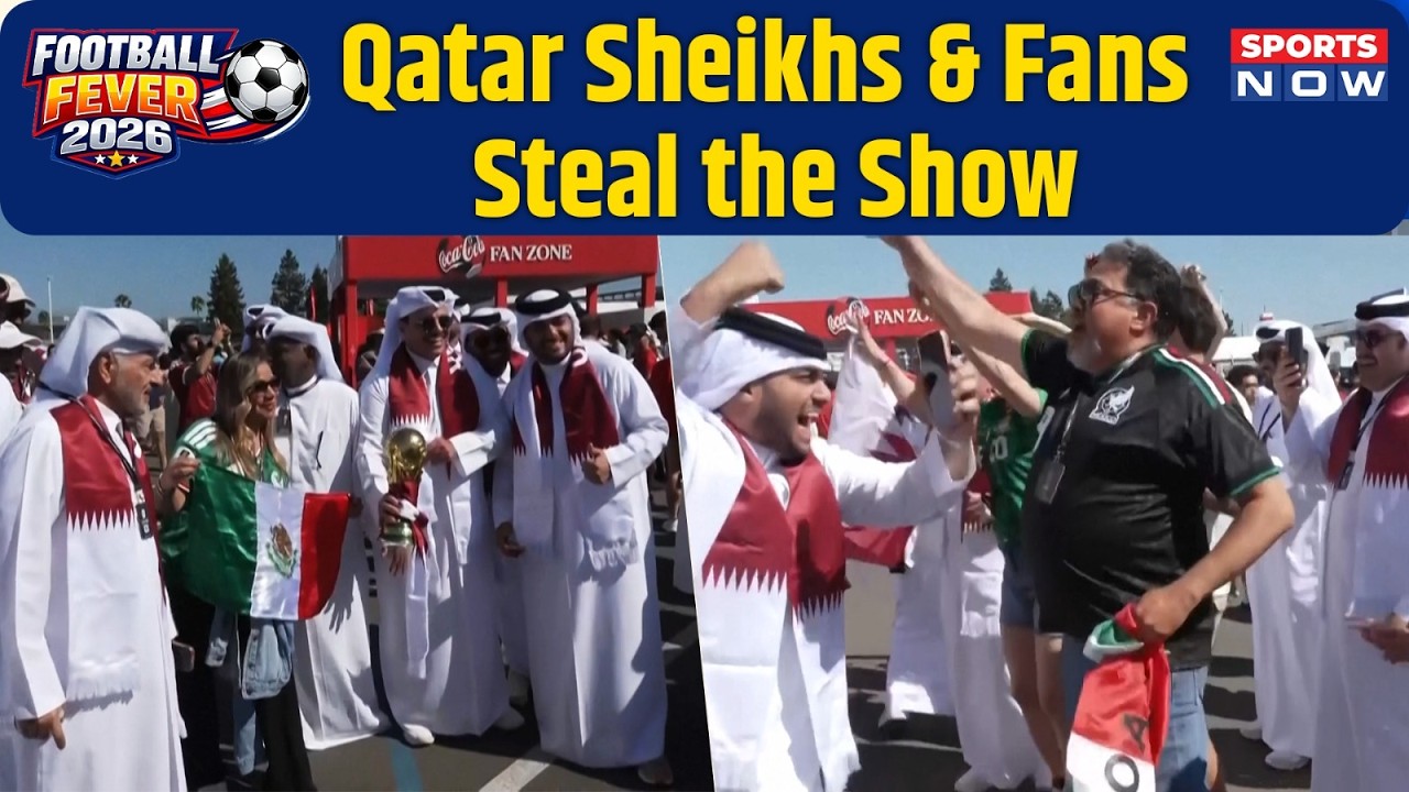 FIFA World Cup 2026: Qatar Sheikhs & Fans Steal the Show in Santa Clara | Switzerland & Qatar